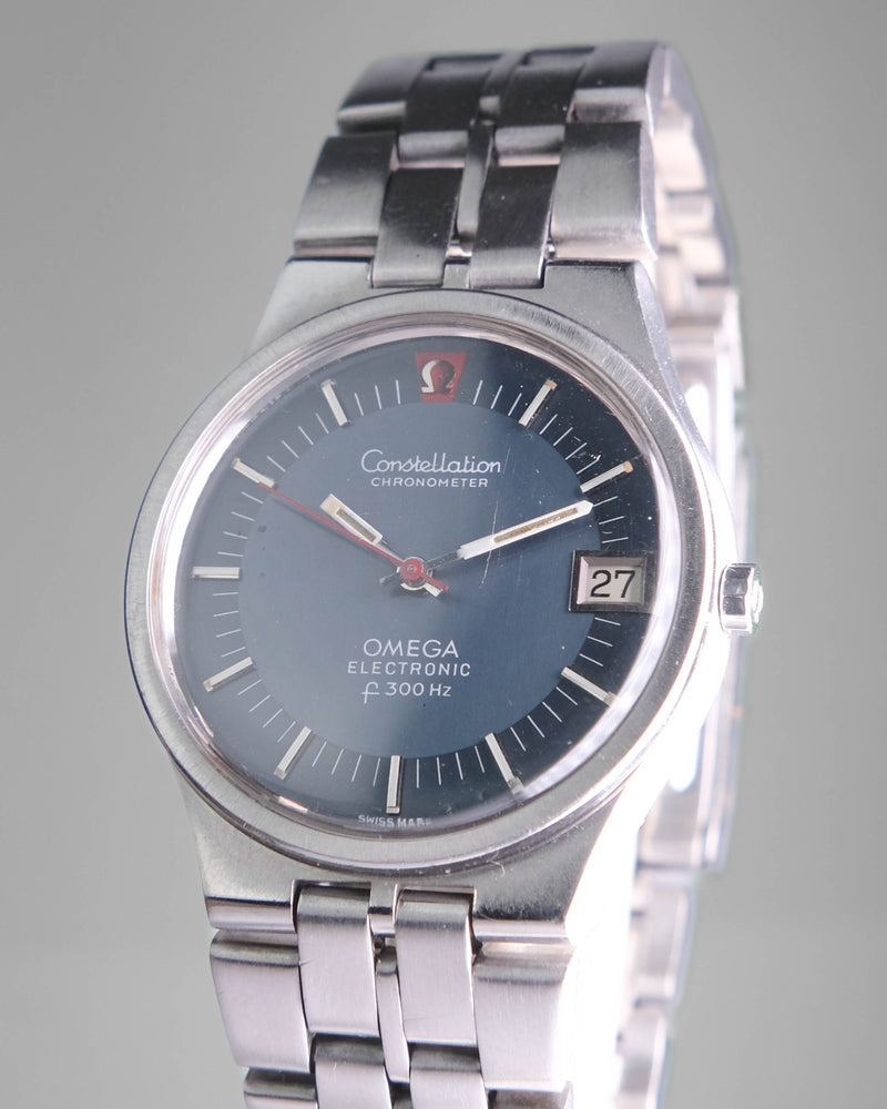 Omega Constellation Blue dial ELECTRONIC