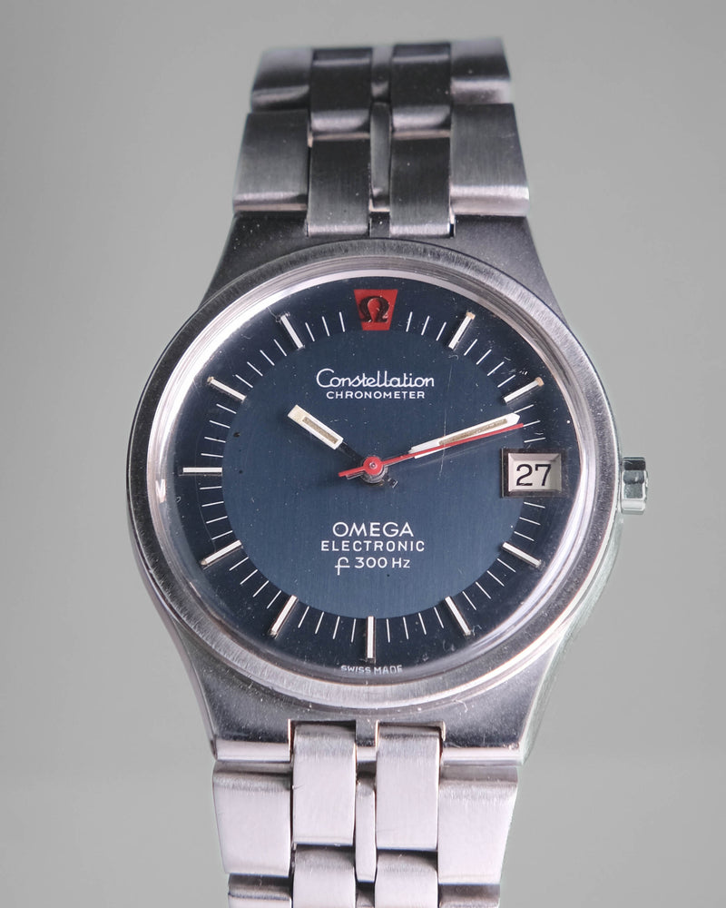Omega Constellation Blue dial ELECTRONIC