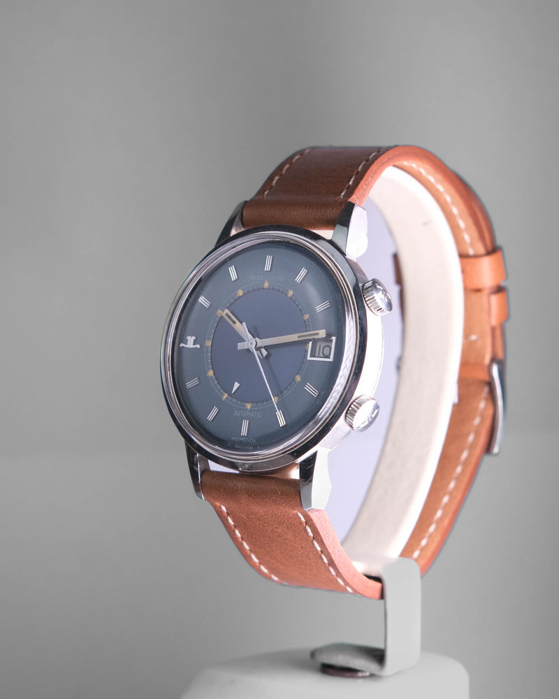 JLC MEMOVOX 875E Blue alarm watch WITH box