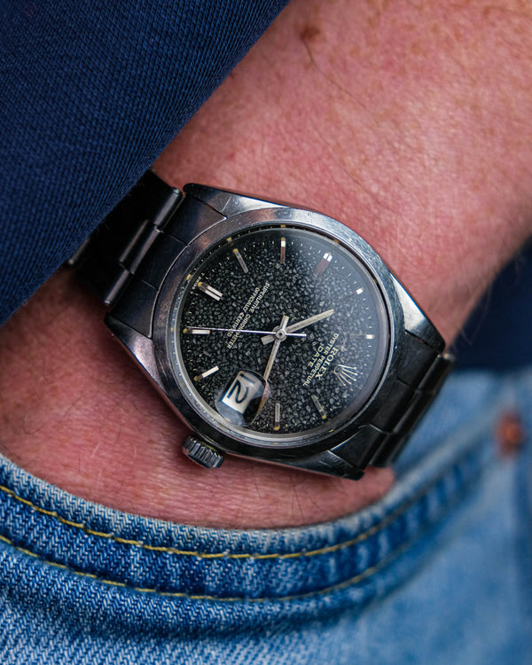 Rolex 1500 With lizard like Gilt dial