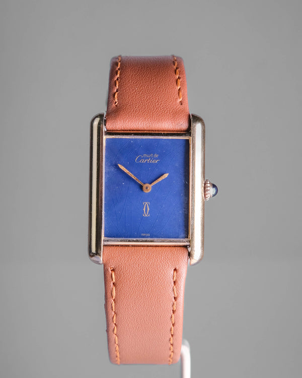 Cartier Must de Tank lapis MECHANIQUE