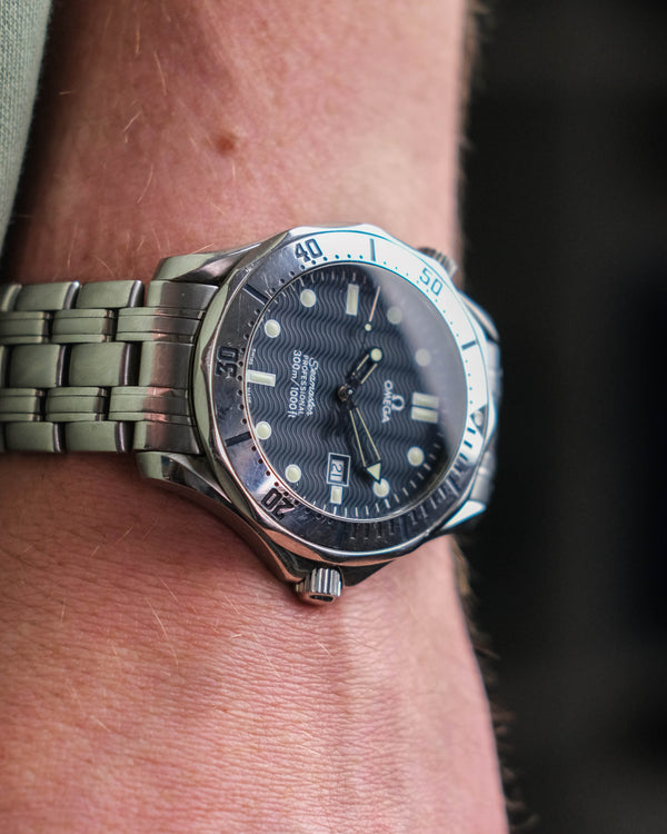 Omega Seamaster 300M 41mm Wave dial