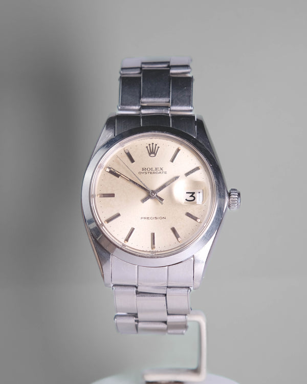 Rolex 6694 On rivet oyster bracelet Patina dial 1969