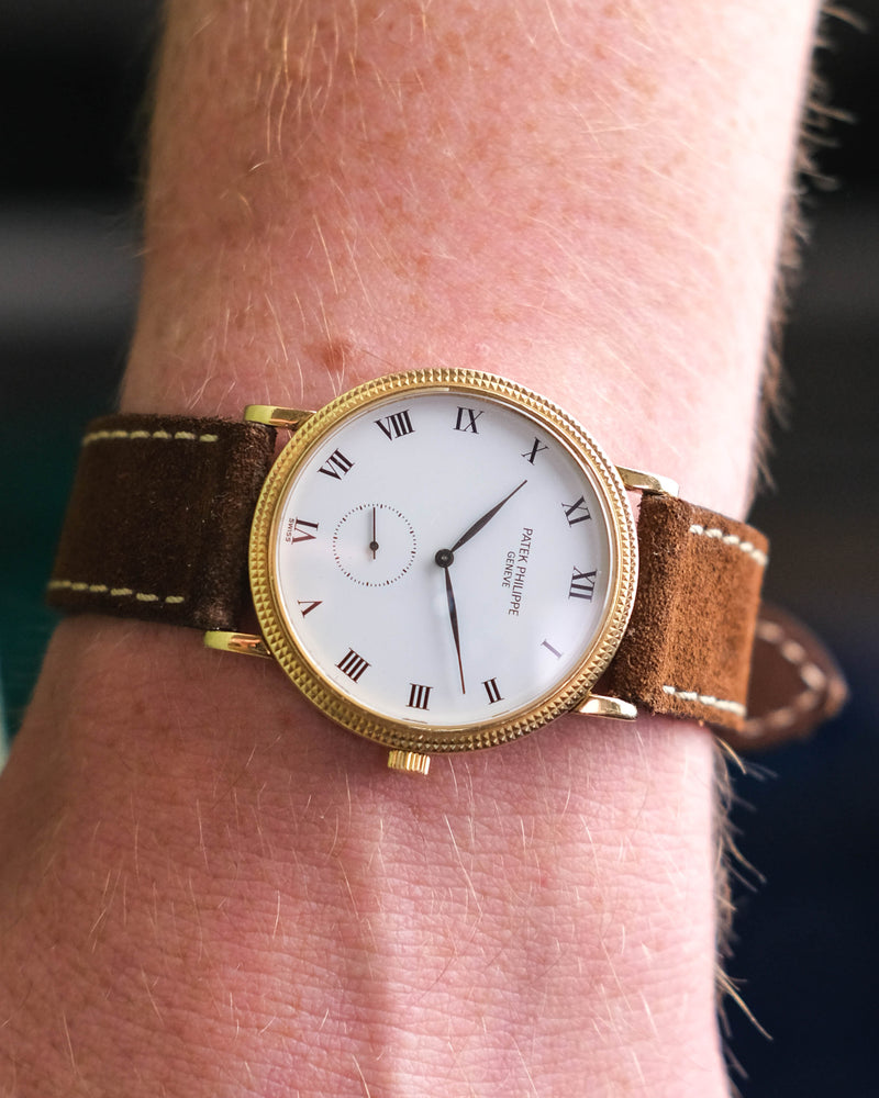 Patek Philipe Calatrava 3919J From +- 1995 Yellow gold