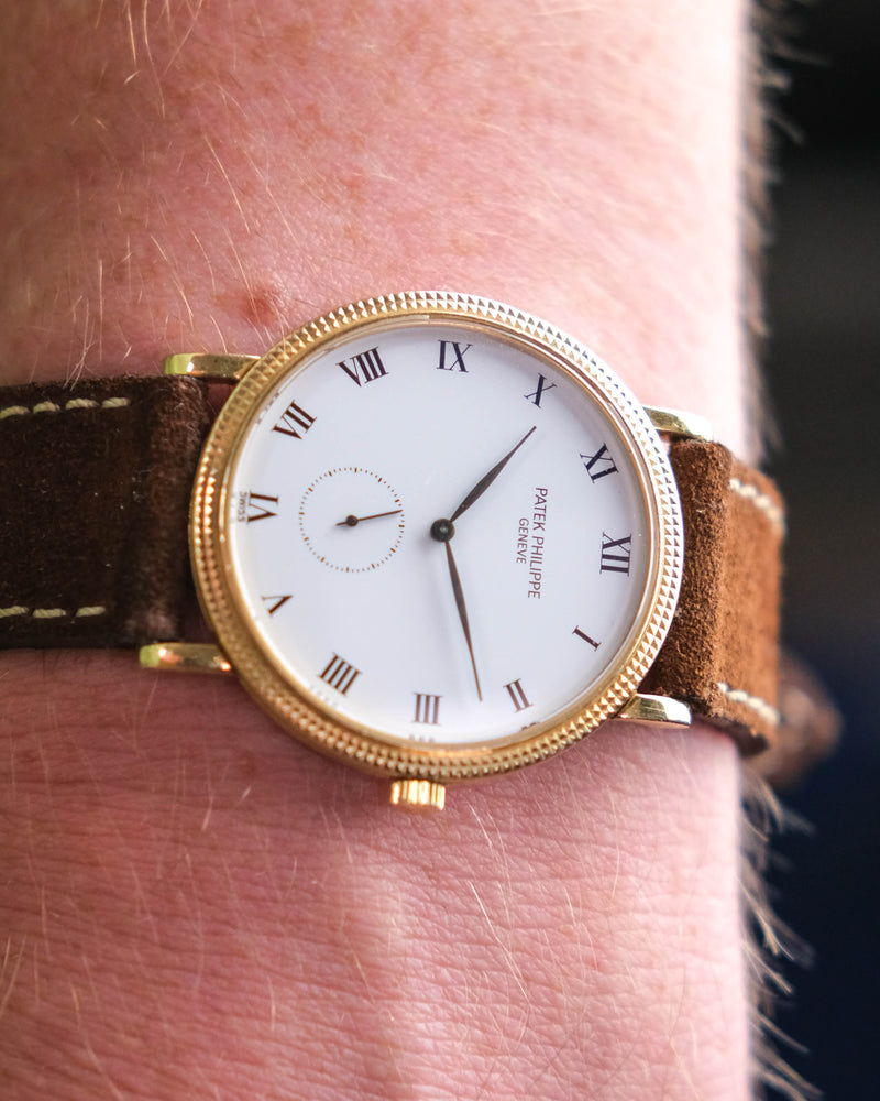 Patek Philipe Calatrava 3919J From +- 1995 Yellow gold