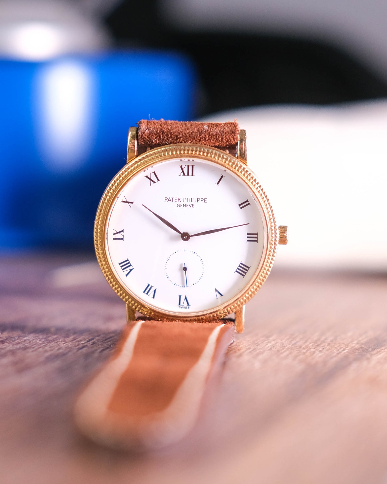 Patek Philipe Calatrava 3919J From +- 1995 Yellow gold – Perpetual