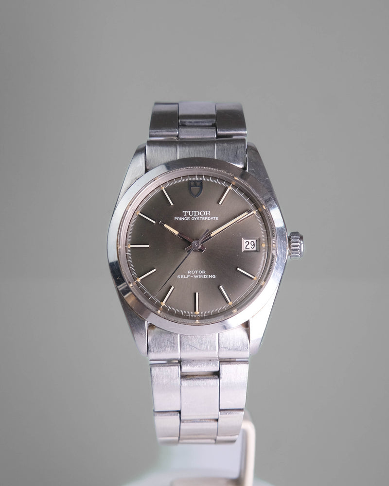Tudor 7909 oyster prince from 1977 on folded oyster TAUPE dial