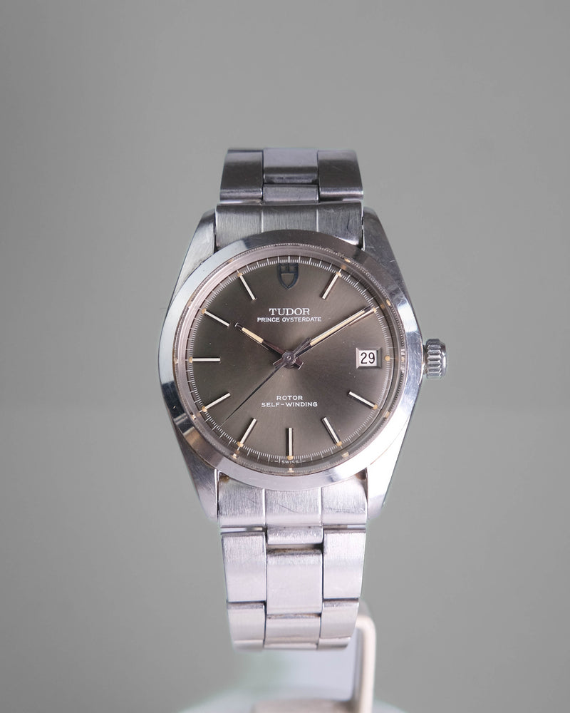 Tudor 7909 oyster prince from 1977 on folded oyster TAUPE dial
