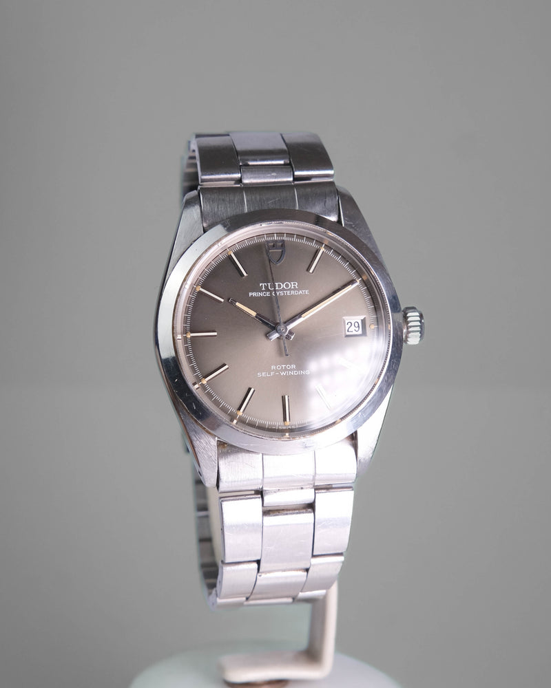 Tudor 7909 oyster prince from 1977 on folded oyster TAUPE dial