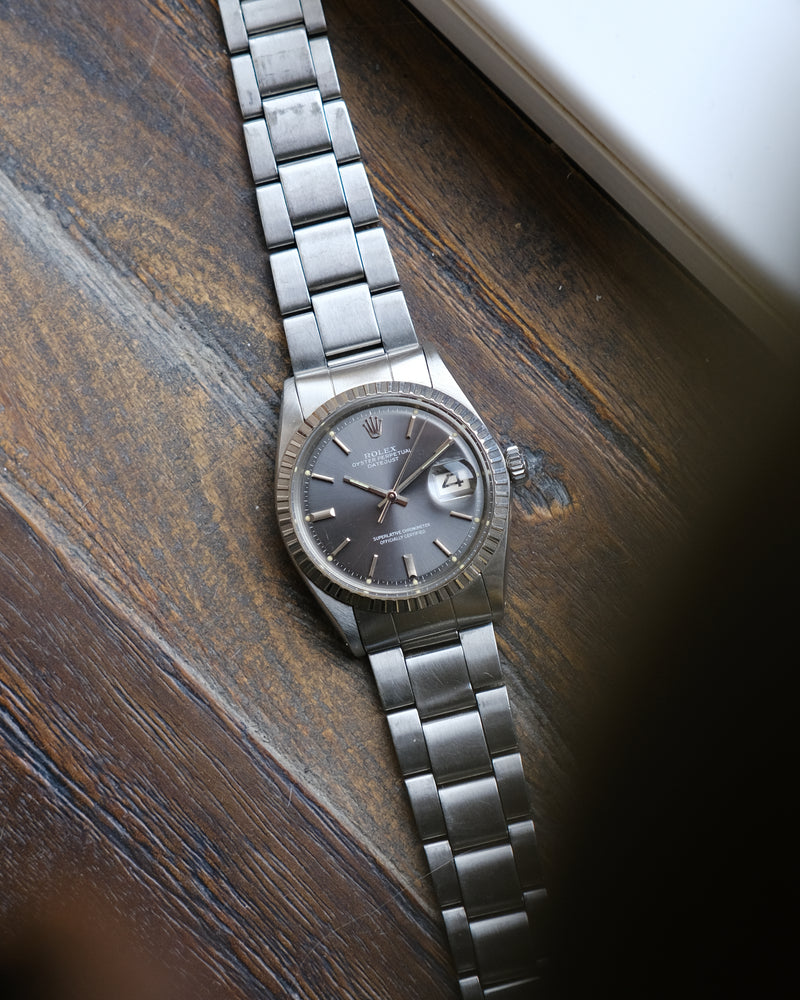 Rolex datejust 1603 taupe on oyster