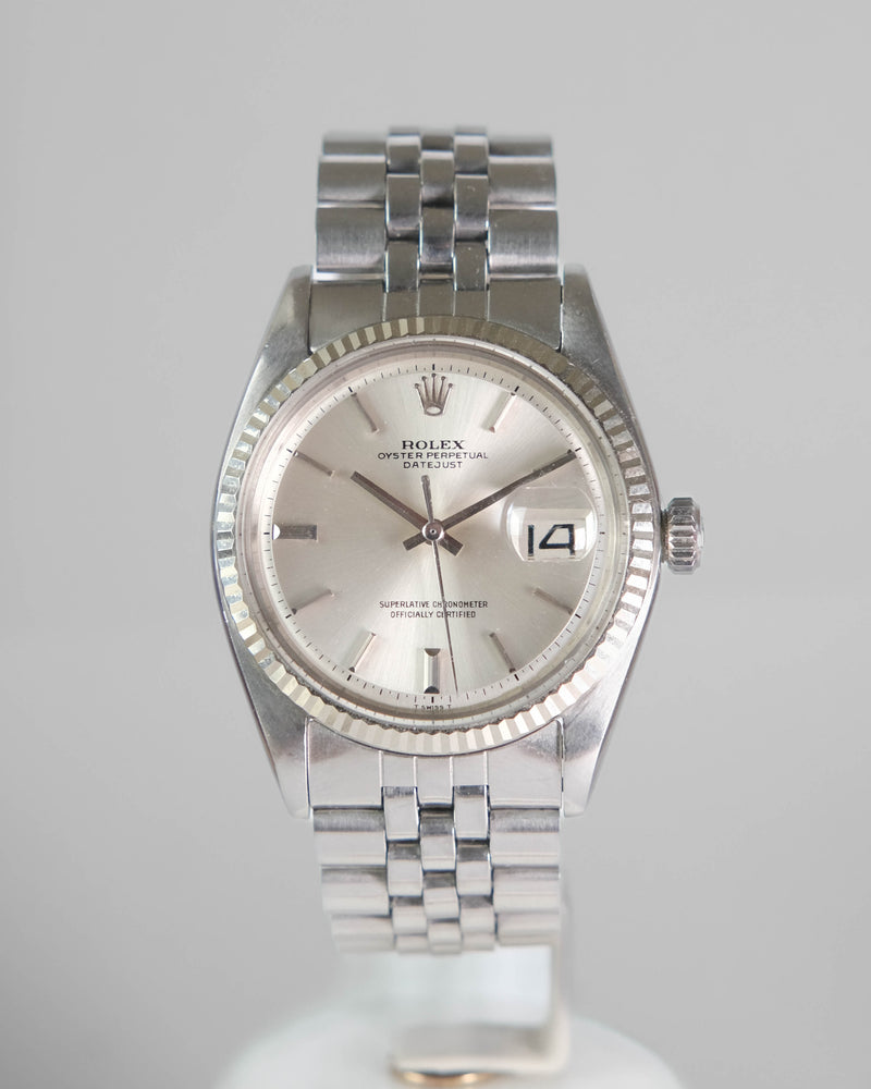 Rolex Datejust 1601 no lume from 1973