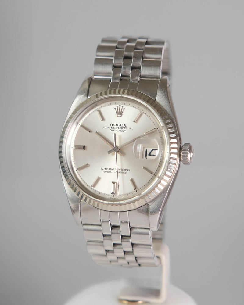 Rolex Datejust 1601 no lume from 1973