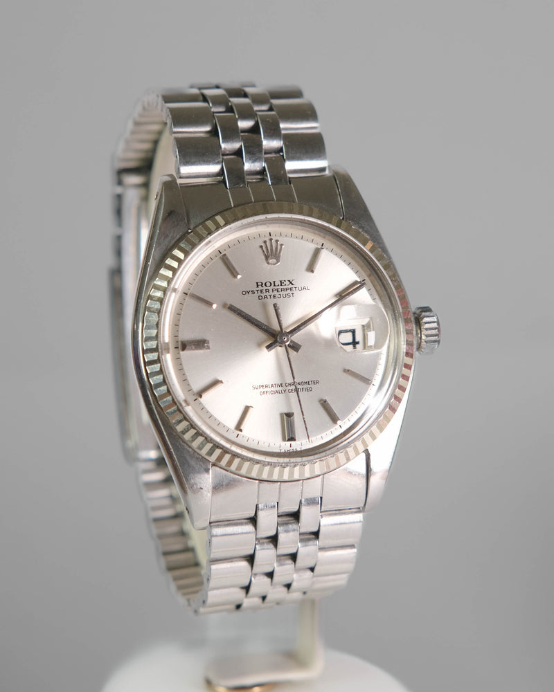 Rolex Datejust 1601 no lume from 1973