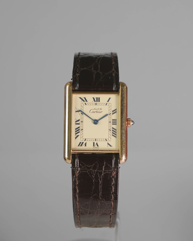 Cartier tank Lemon FULL SET NEARLY UNWORN