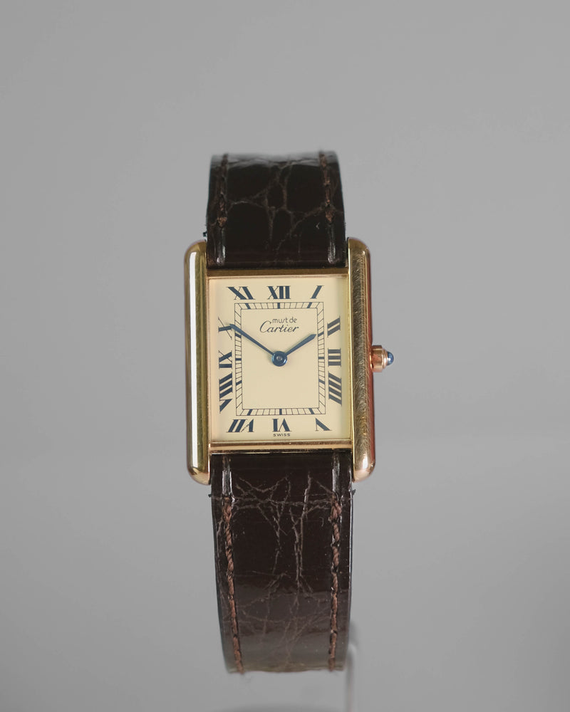 Cartier tank Lemon FULL SET NEARLY UNWORN