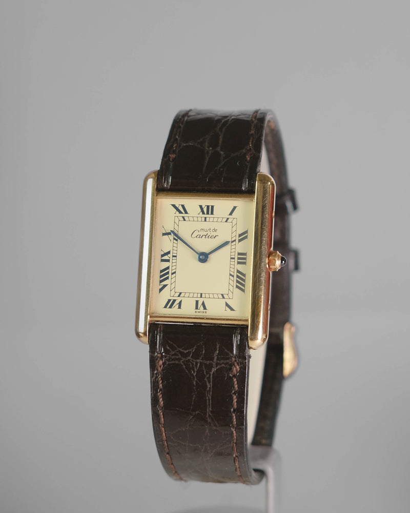Cartier tank Lemon FULL SET NEARLY UNWORN