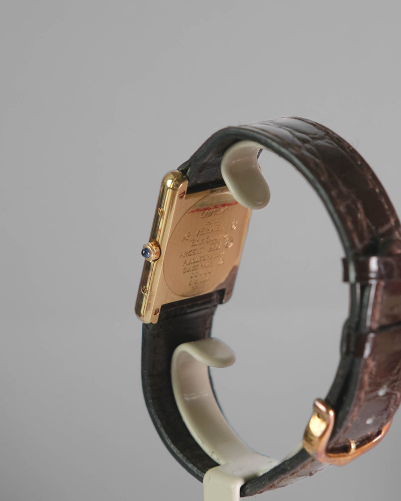 Cartier tank Lemon FULL SET NEARLY UNWORN