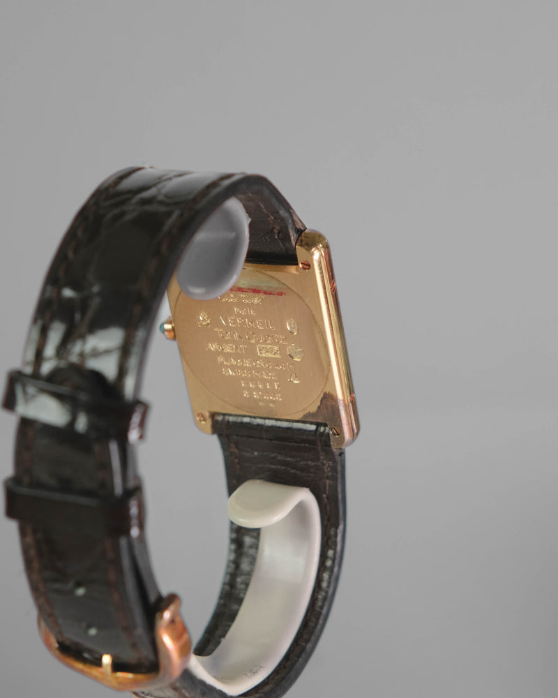 Cartier tank Lemon FULL SET NEARLY UNWORN