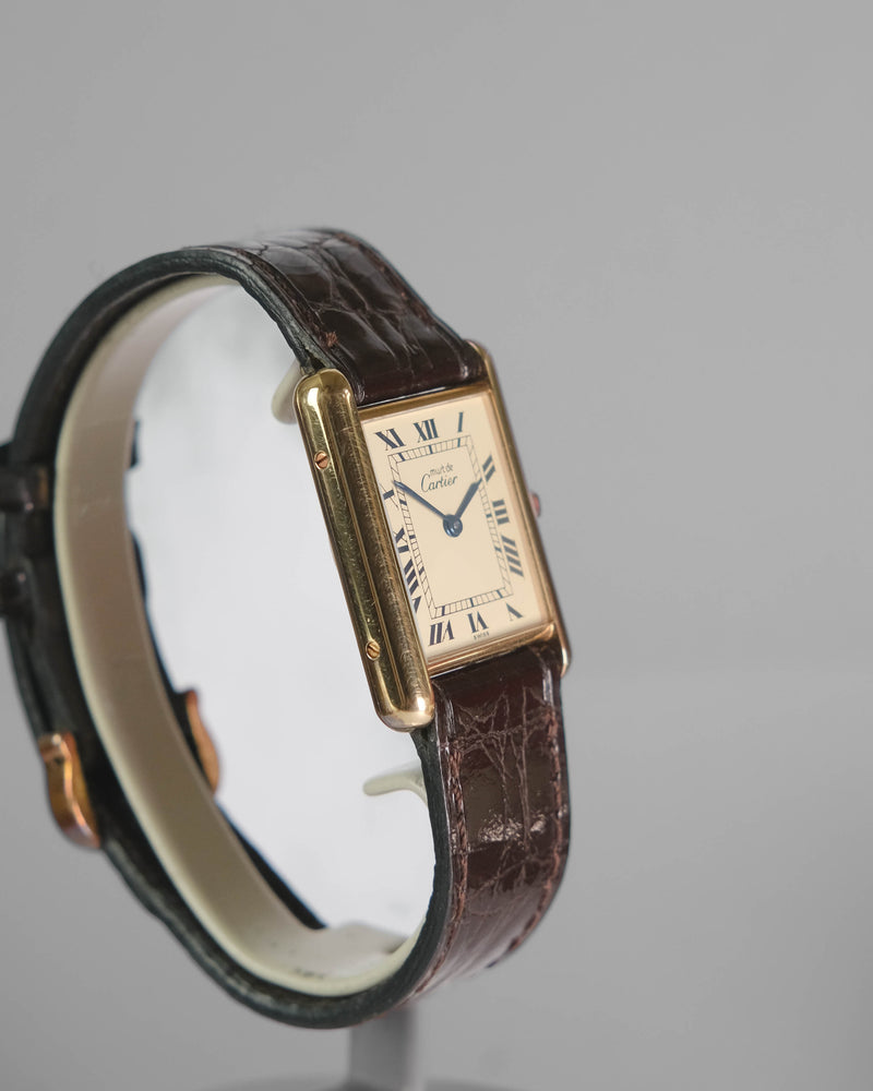 Cartier tank Lemon FULL SET NEARLY UNWORN
