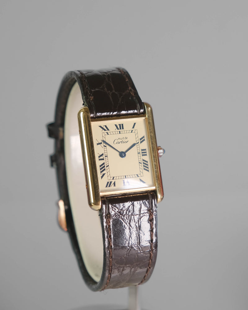 Cartier tank Lemon FULL SET NEARLY UNWORN