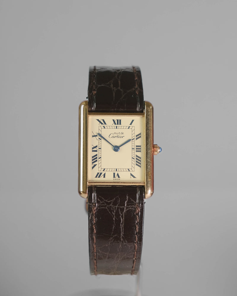 Cartier tank Lemon FULL SET NEARLY UNWORN