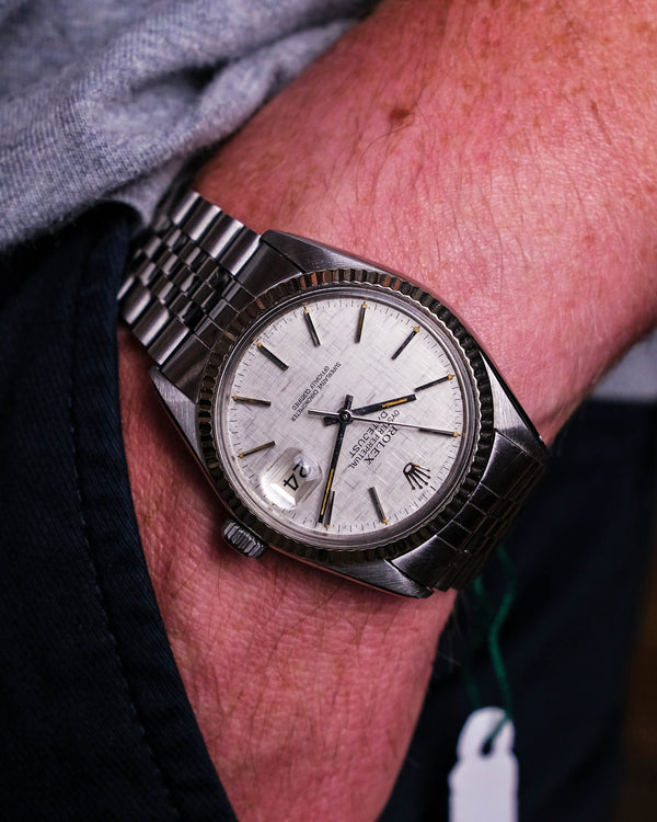 Rolex 16014 with linnen Dial