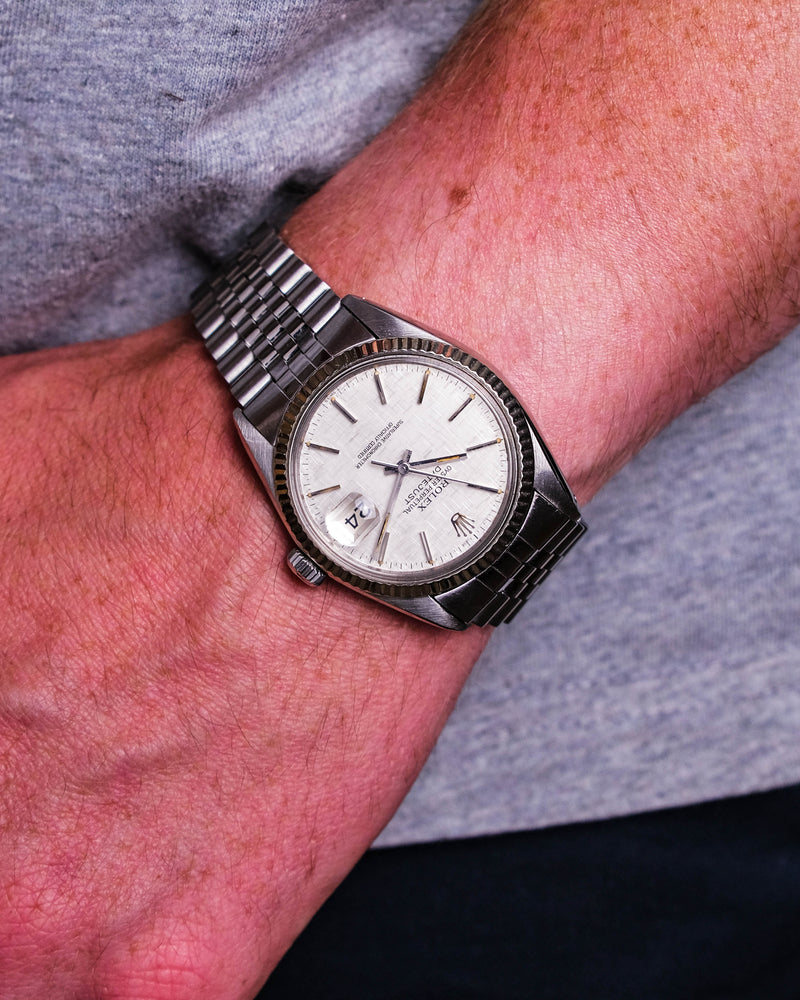Rolex 16014 with linnen Dial