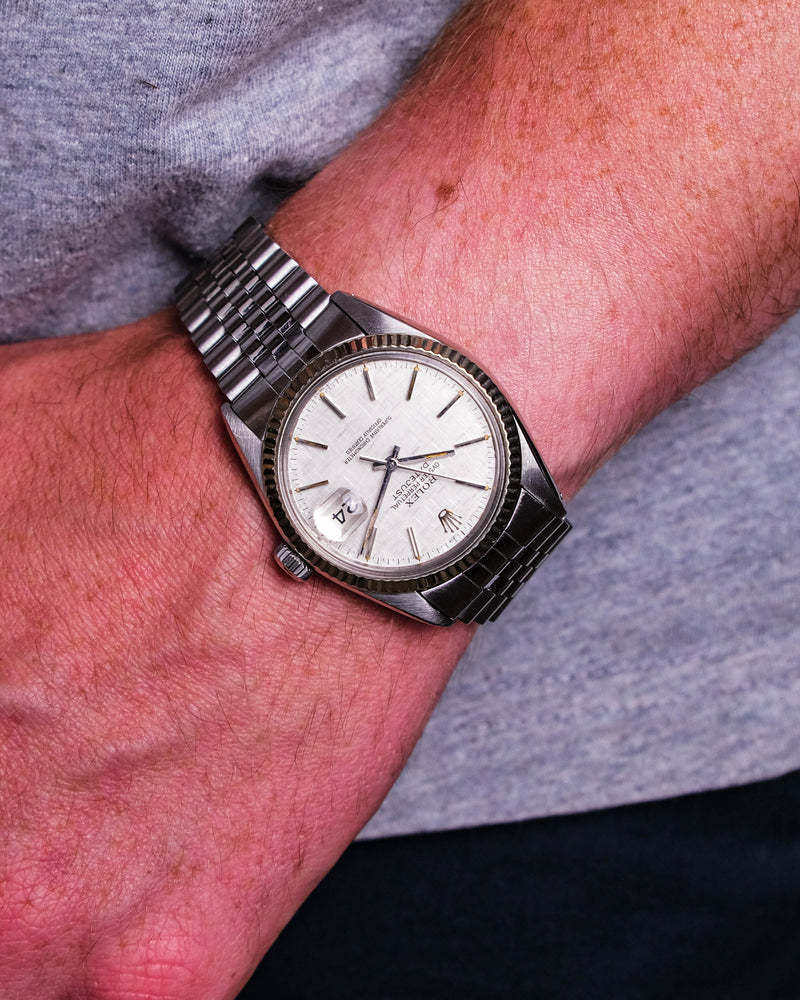 Rolex 16014 with linnen Dial