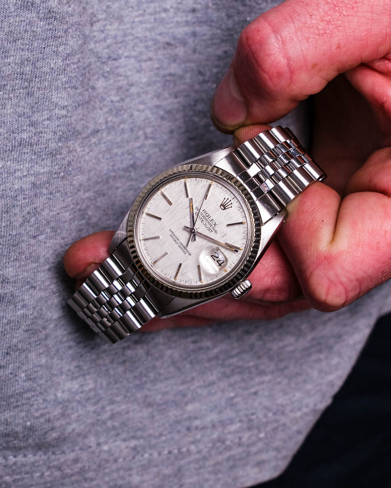 Rolex 16014 with linnen Dial