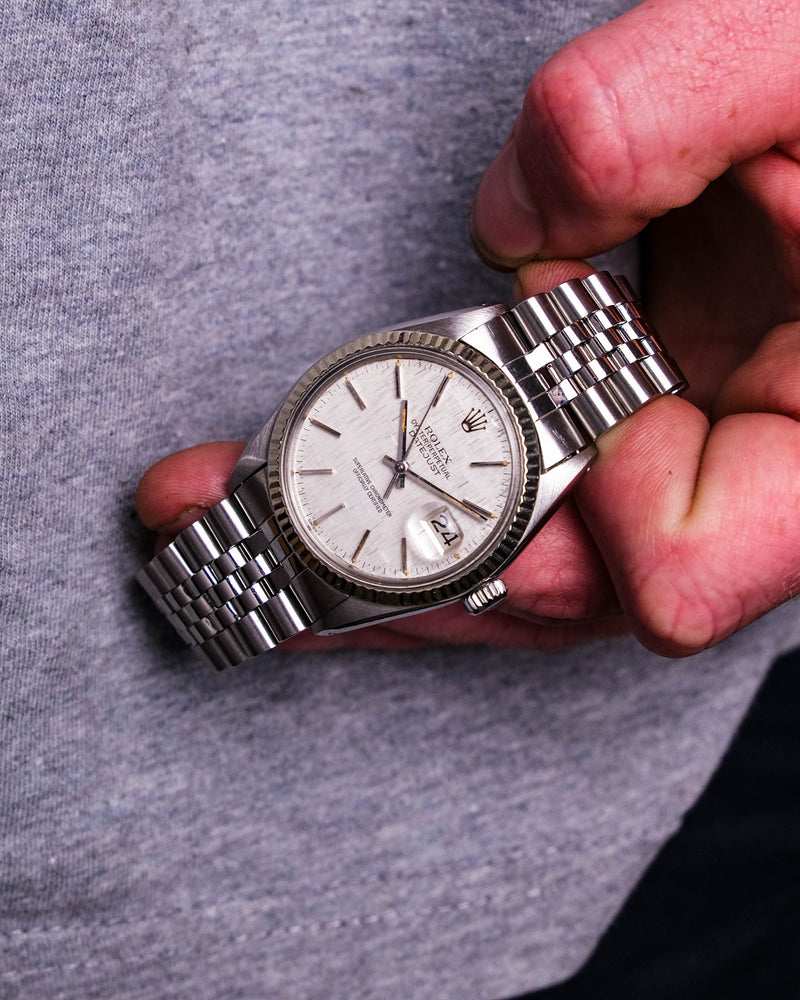 Rolex 16014 with linnen Dial