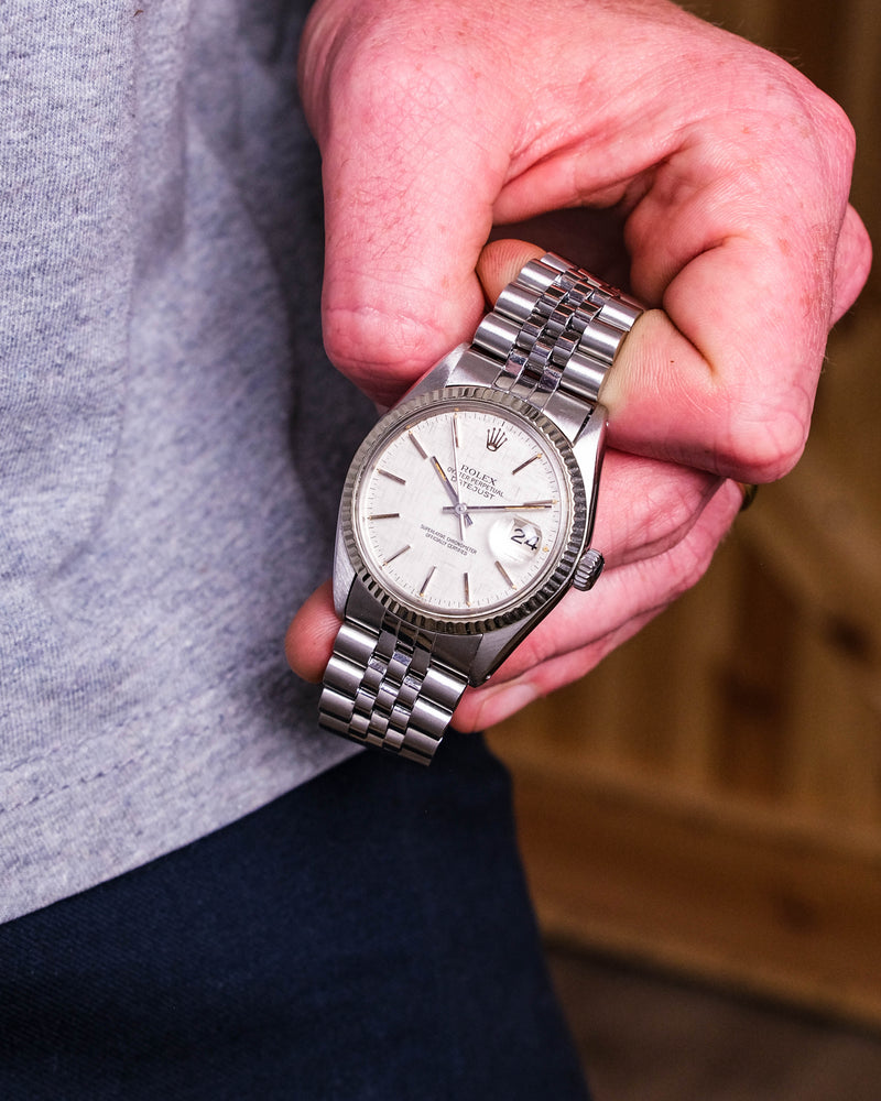 Rolex 16014 with linnen Dial