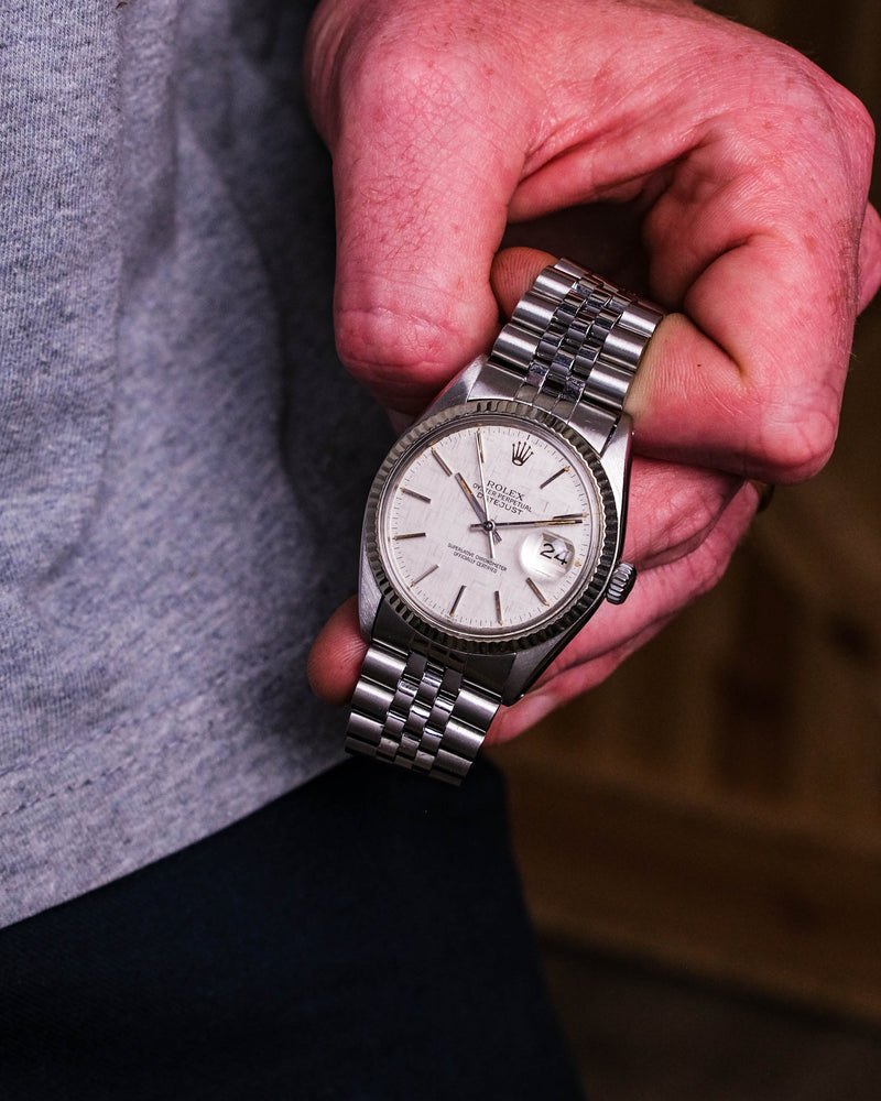 Rolex 16014 with linnen Dial