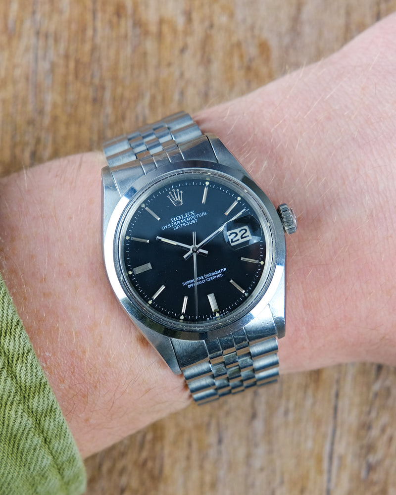 Rolex Datejust reference 1600 Black Dial