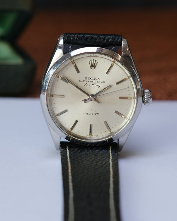 Rolex Air King Reference 5500 From 1971 WITH SUPER RARE BOX