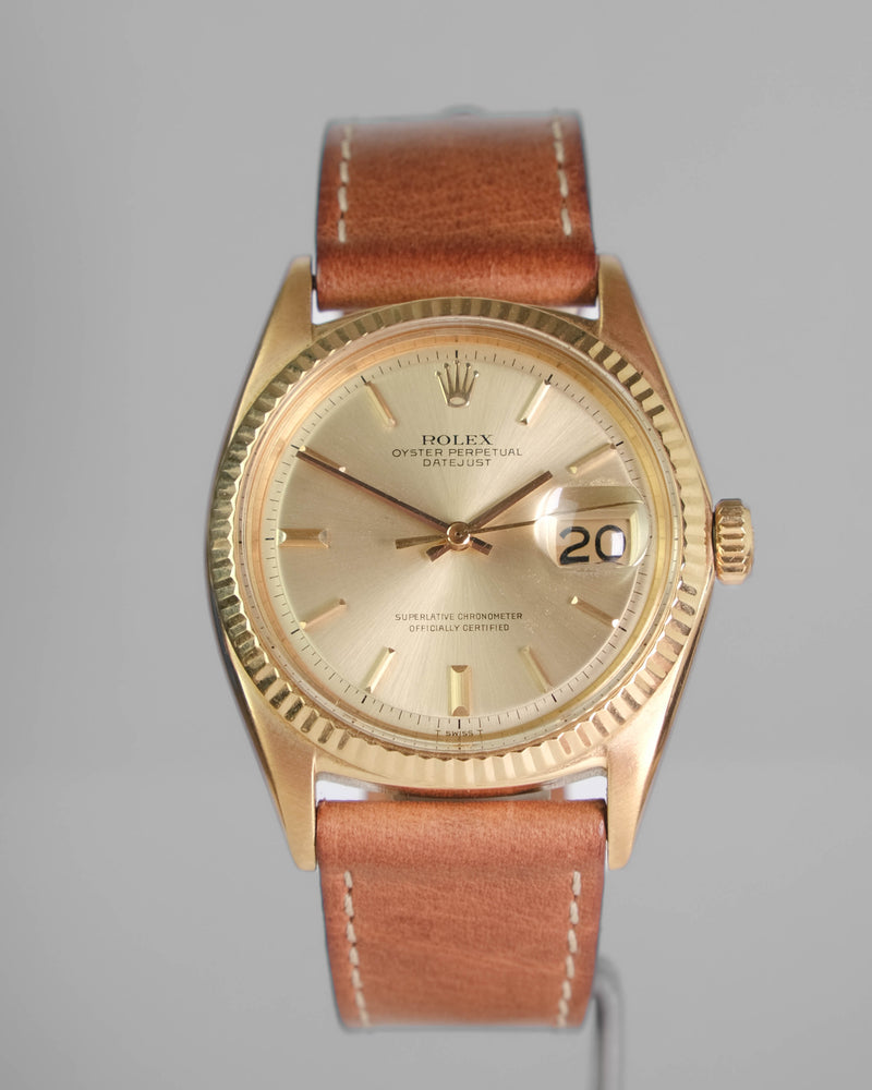 Rolex 1601 18kt with box and papers