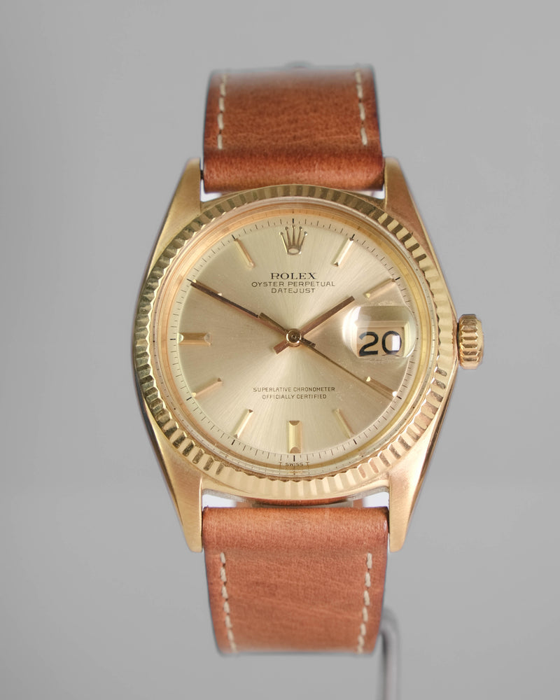Rolex 1601 18kt with box and papers