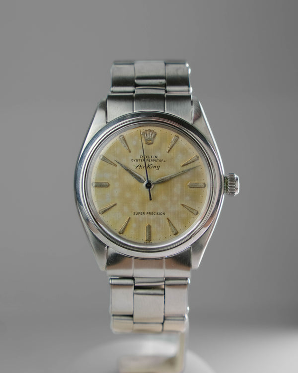 Rolex Air king ref 5500 linen dial from 1962