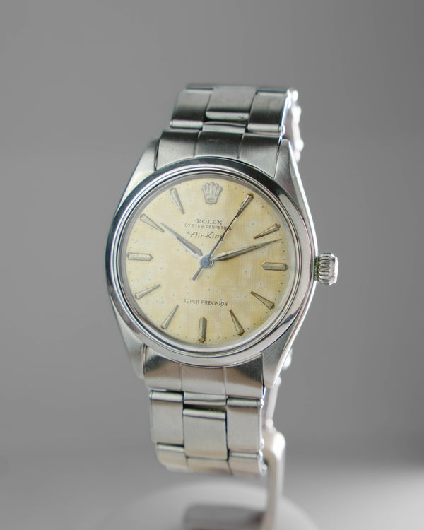 Rolex Air king ref 5500 linen dial from 1962