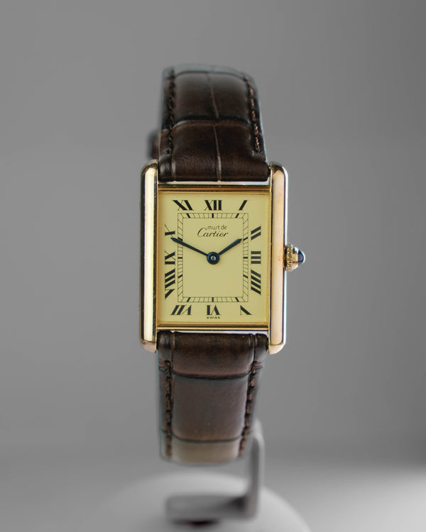 Cartier Must de Tank lemon dial  Quartz