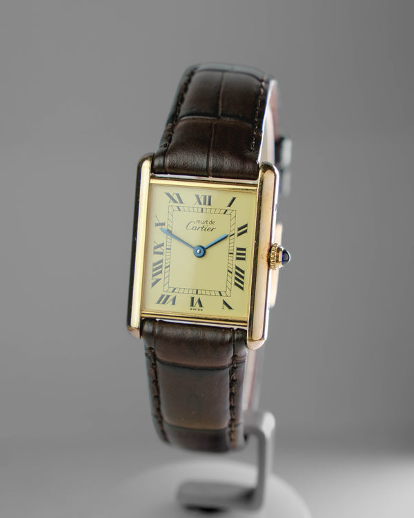 Cartier Must de Tank lemon dial  Quartz