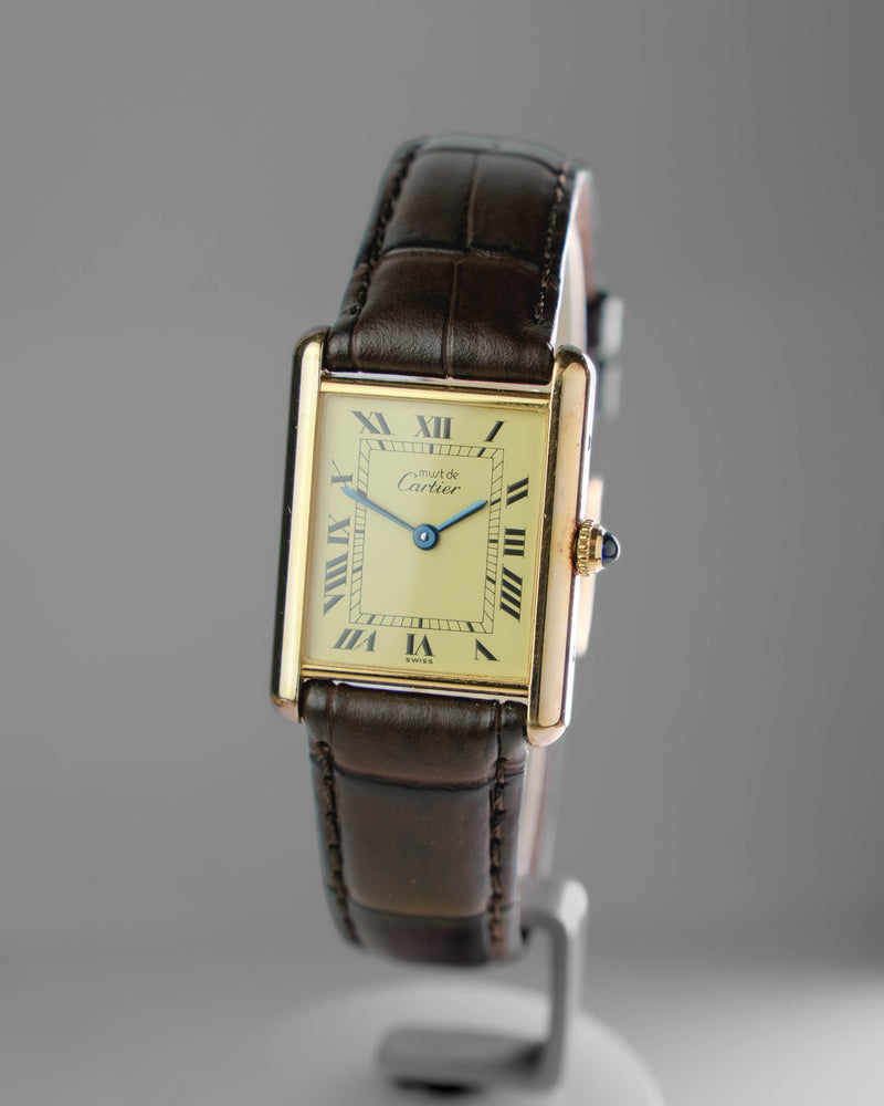 Cartier Must de Tank lemon dial  Quartz