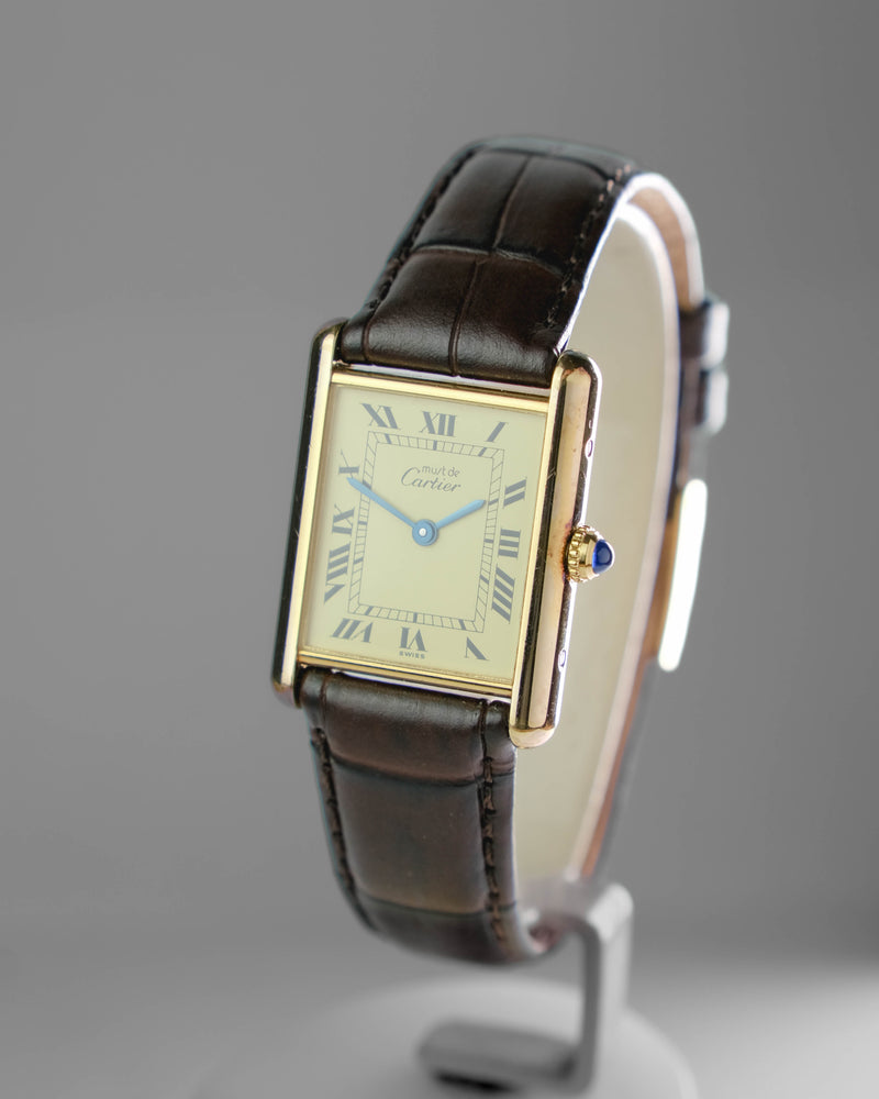 Cartier Must de Tank lemon dial  Quartz