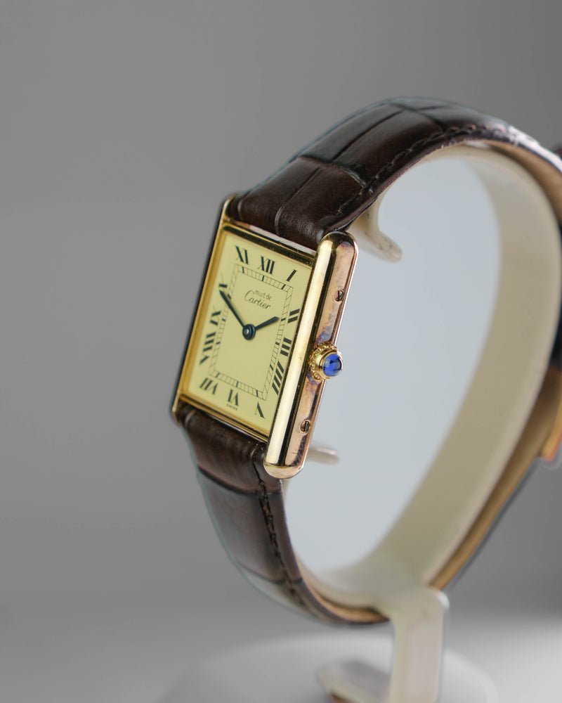 Cartier Must de Tank lemon dial  Quartz