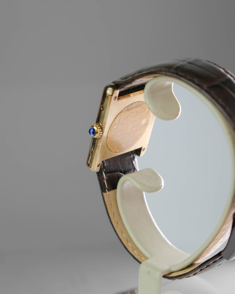 Cartier Must de Tank lemon dial  Quartz