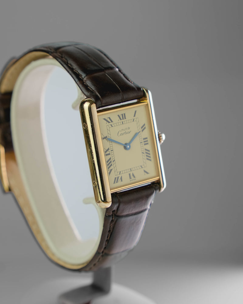 Cartier Must de Tank lemon dial  Quartz