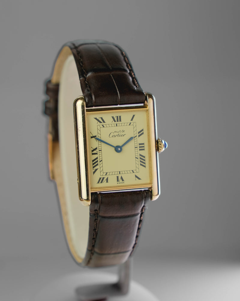 Cartier Must de Tank lemon dial  Quartz