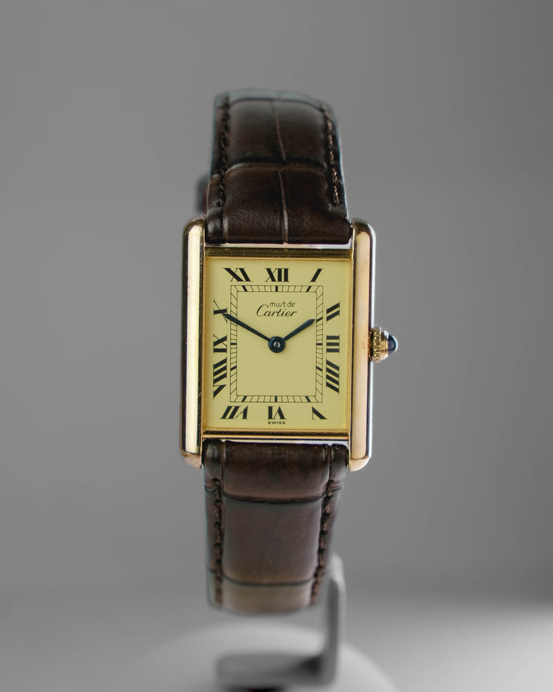 Cartier Must de Tank lemon dial  Quartz