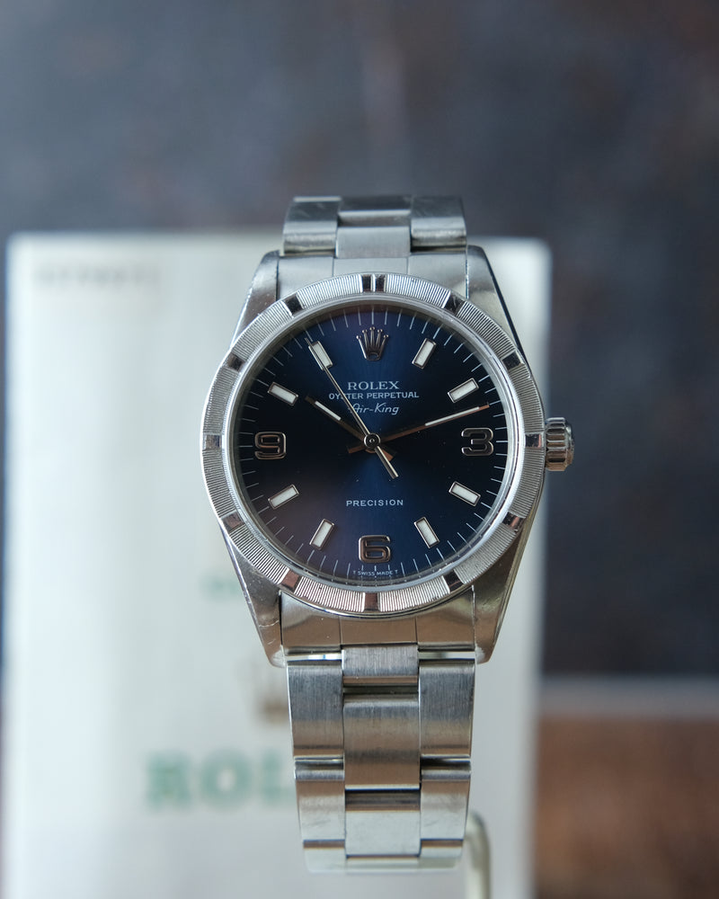 Rolex Air-king Reference 14010 With Papers From 1999