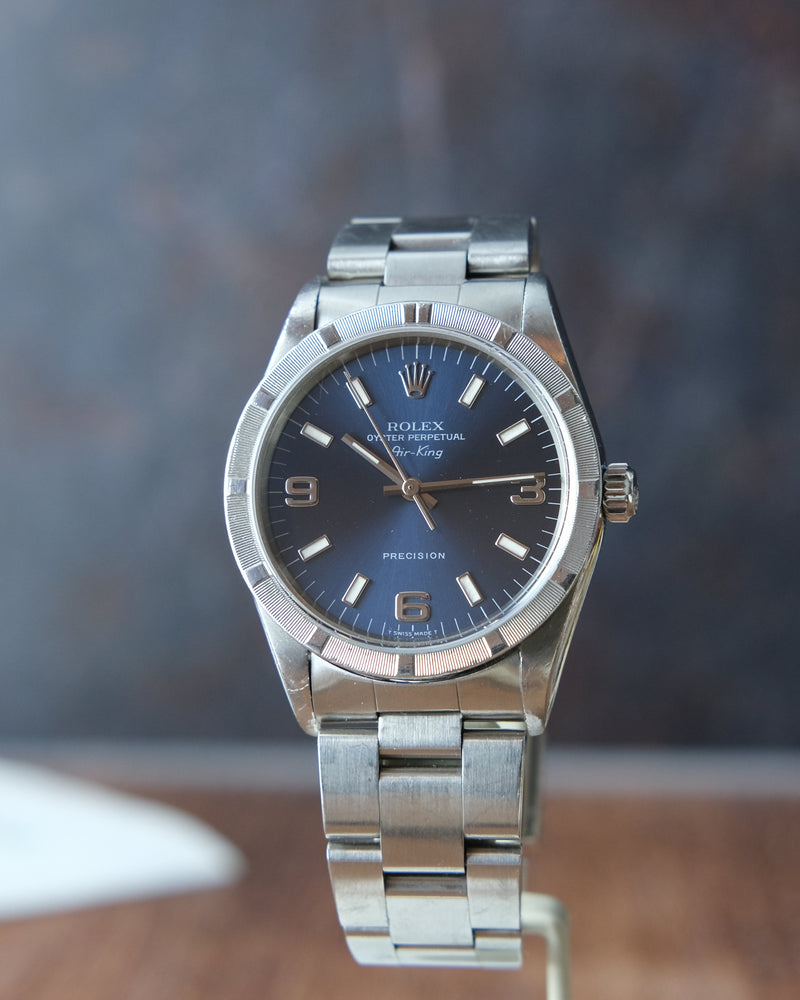 Rolex Air-king Reference 14010 With Papers From 1999