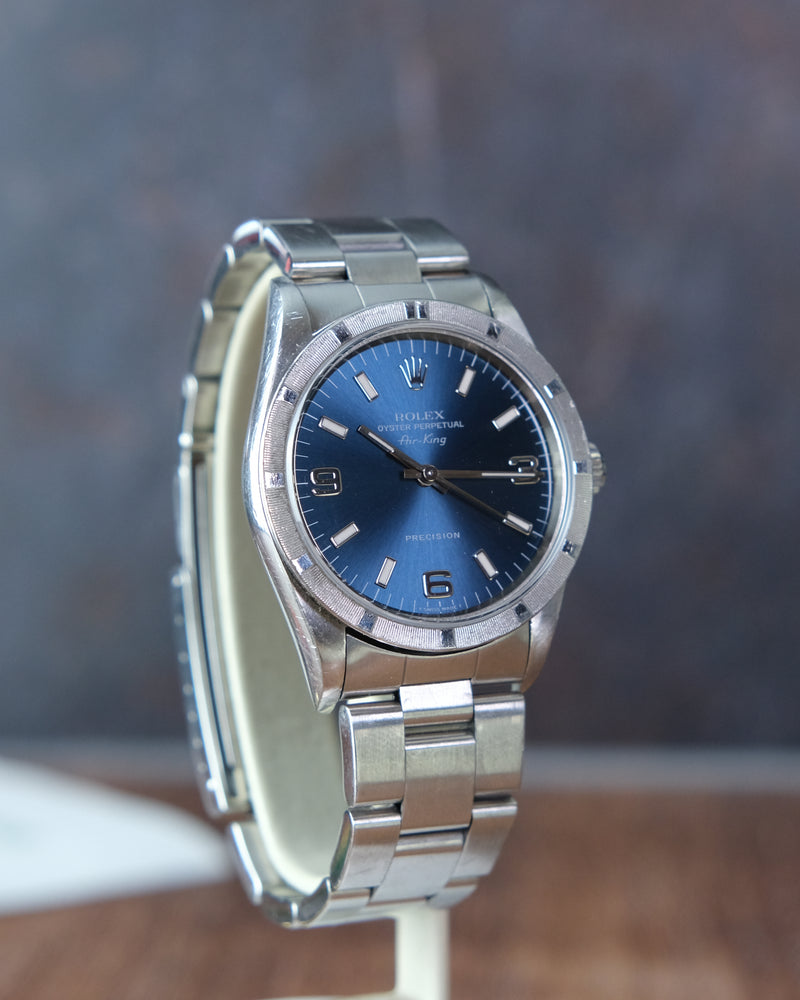 Rolex Air-king Reference 14010 With Papers From 1999